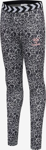 Skinny Pantalon de sport Hummel en noir