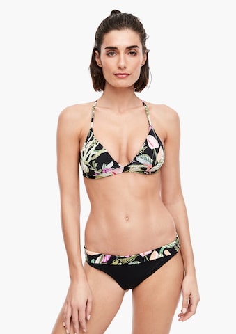 Triangle Hauts de bikini 'Herbst' s.Oliver en noir : devant