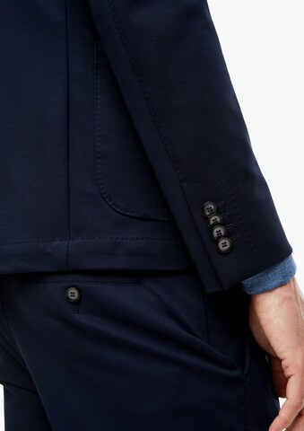 Coupe regular Veste de costume s.Oliver BLACK LABEL en bleu