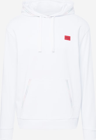 HUGO Red Sweatshirt 'Dow' in White: front