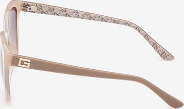 Lunettes de soleil GUESS en beige