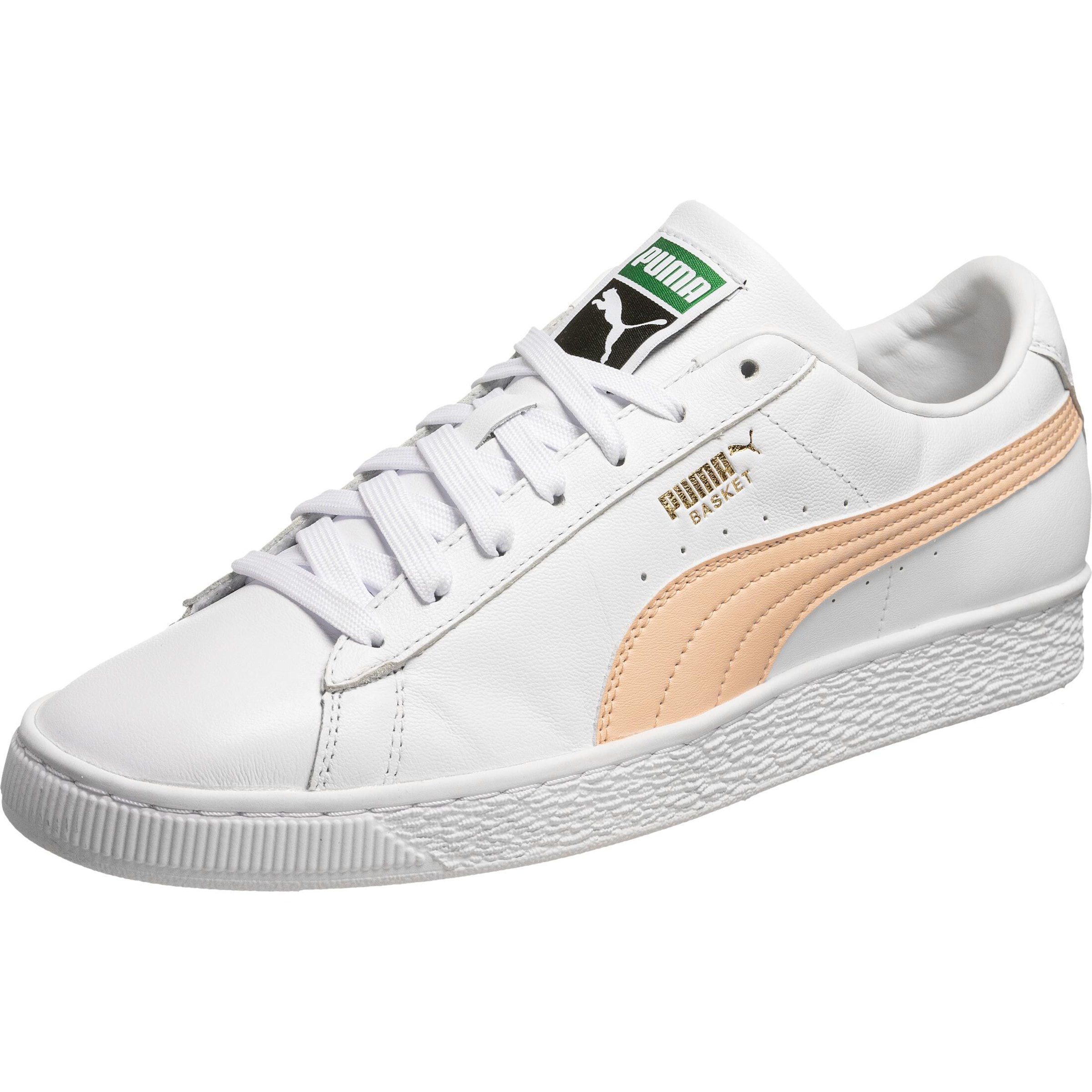 Sneaker bassa 'Basket Classic XXI' di PUMA in bianco: frontale