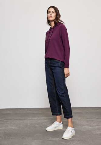 STREET ONE Sweatshirt in Lila