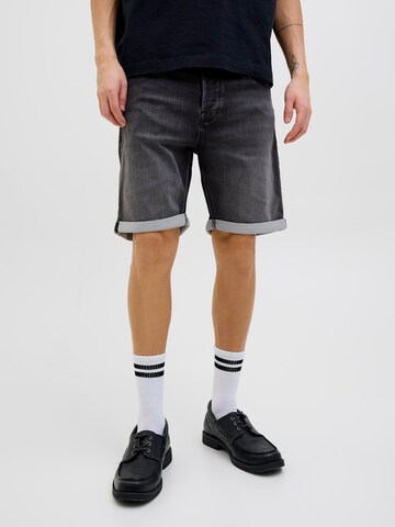 JACK & JONES Regular Jeans 'Rick' in Black: front