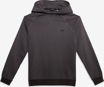 4F JuniorSportska sweater majica - siva boja: prednji dio