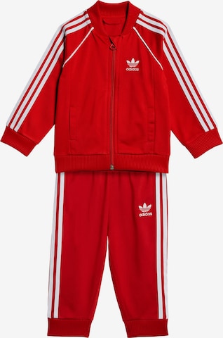 ADIDAS ORIGINALS Trenirka za tek 'Adicolor' | rdeča barva: sprednja stran