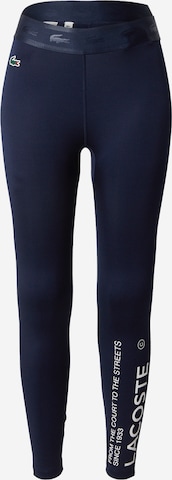 Lacoste Sport Workout Pants in Blue: front