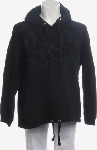 Lala Berlin Sweatshirt & Zip-Up Hoodie in S in Black: front