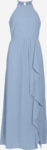 VILA Večerné šaty 'MILINA' - Modrá: predná strana