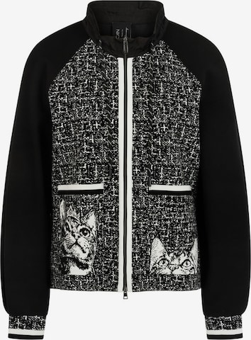 Marc Cain Strickjacke in Schwarz: Vorderseite