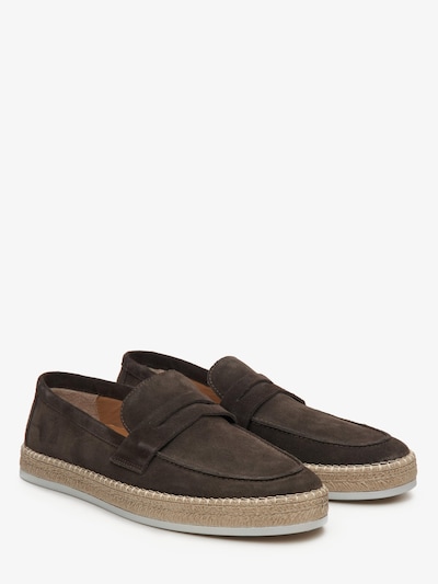 Estro Moccasin '09-4560' in Dark brown, Item view