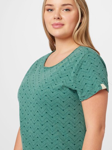 Ragwear Plus - Camiseta en verde