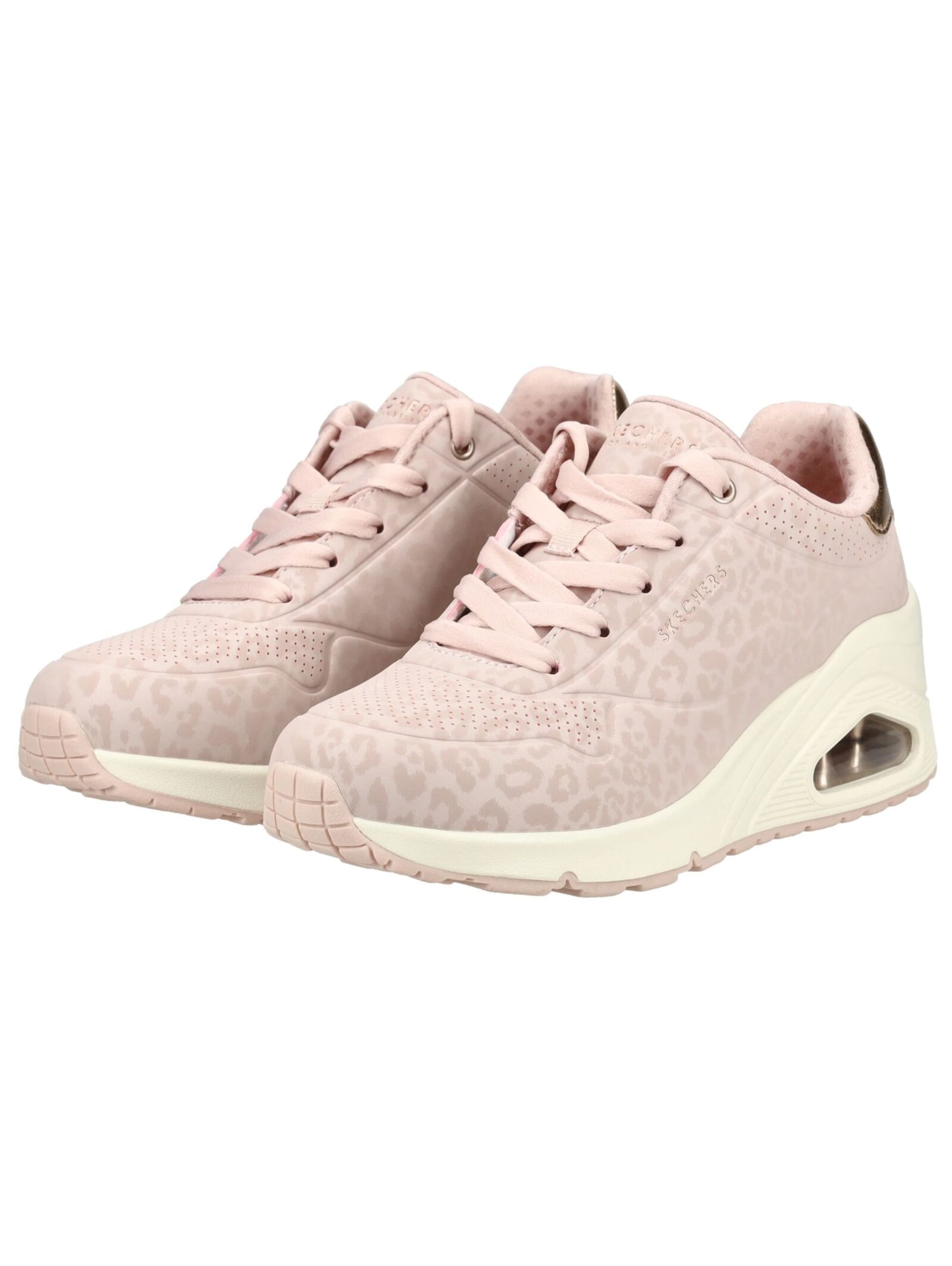Baskets basses SKECHERS en rose