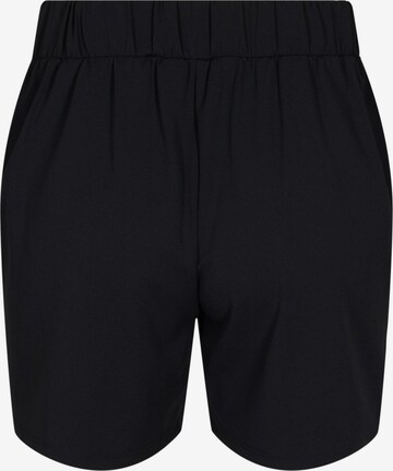 Regular Pantaloni 'Ellie' de la Zizzi pe negru