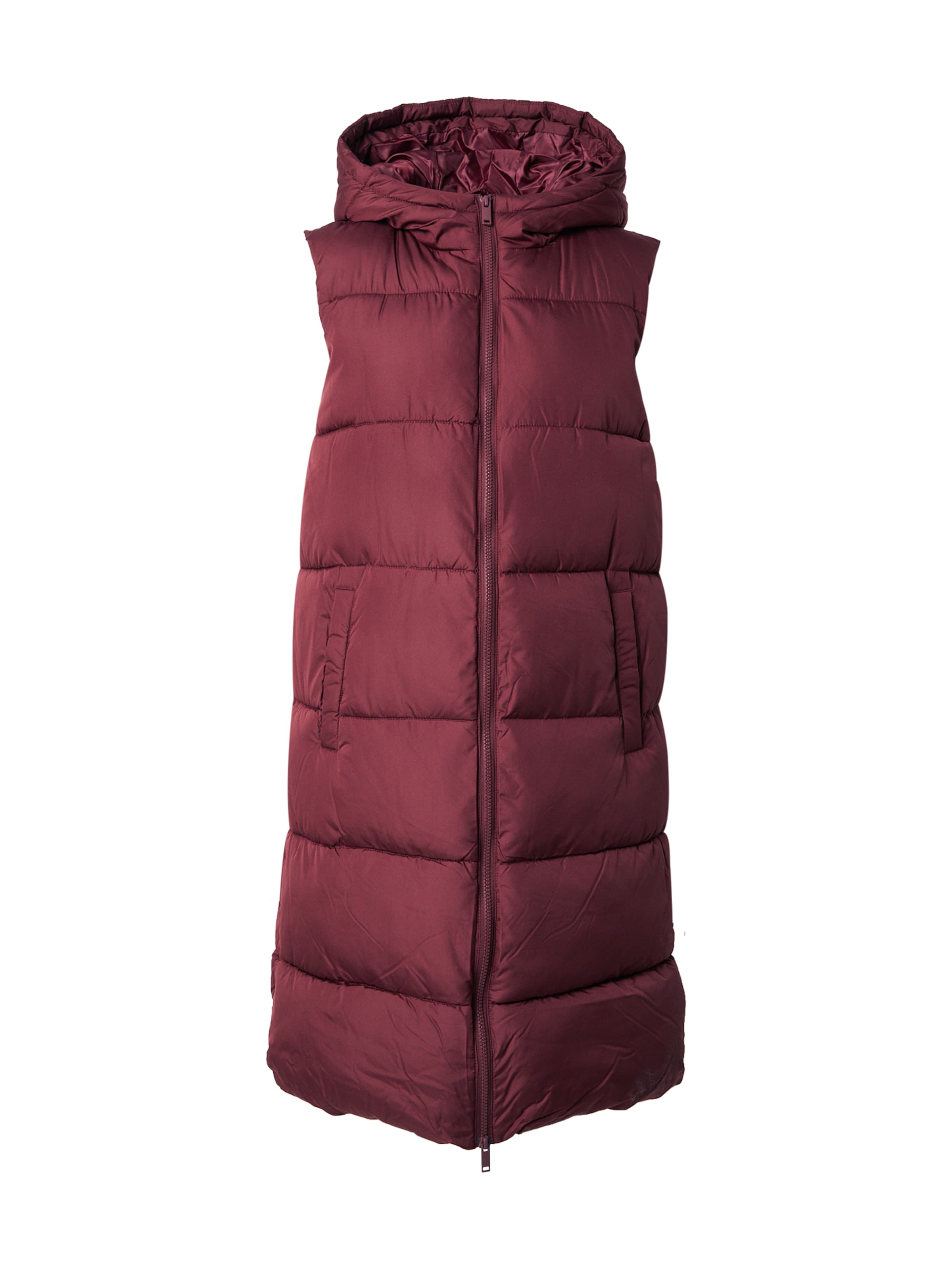 PIECES Väst 'PCBee' i röd: framsida