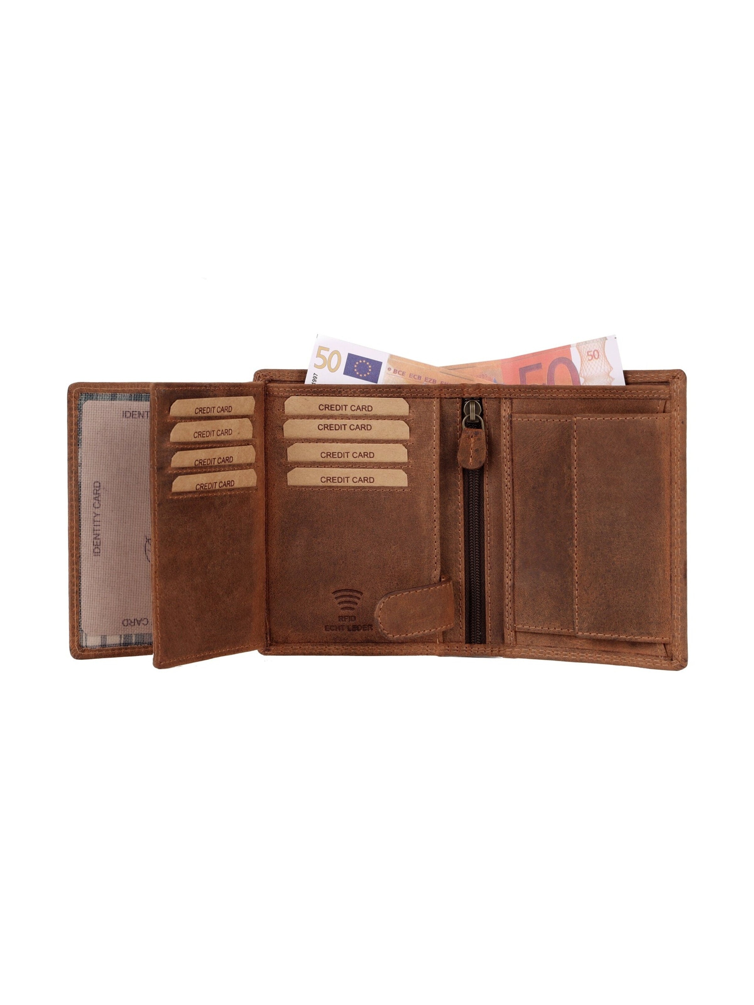 Benthill Wallet in Brown