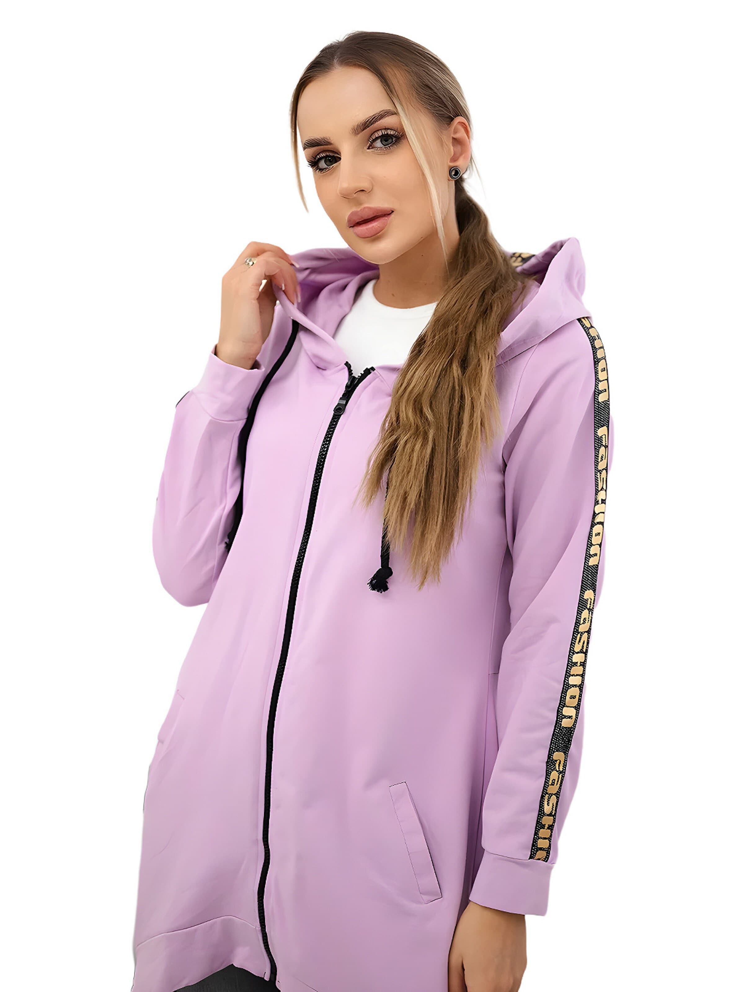 Lumera Sweatjacke‌‌‌‌‌‌‌‌‌ in Lila: Vorderseite