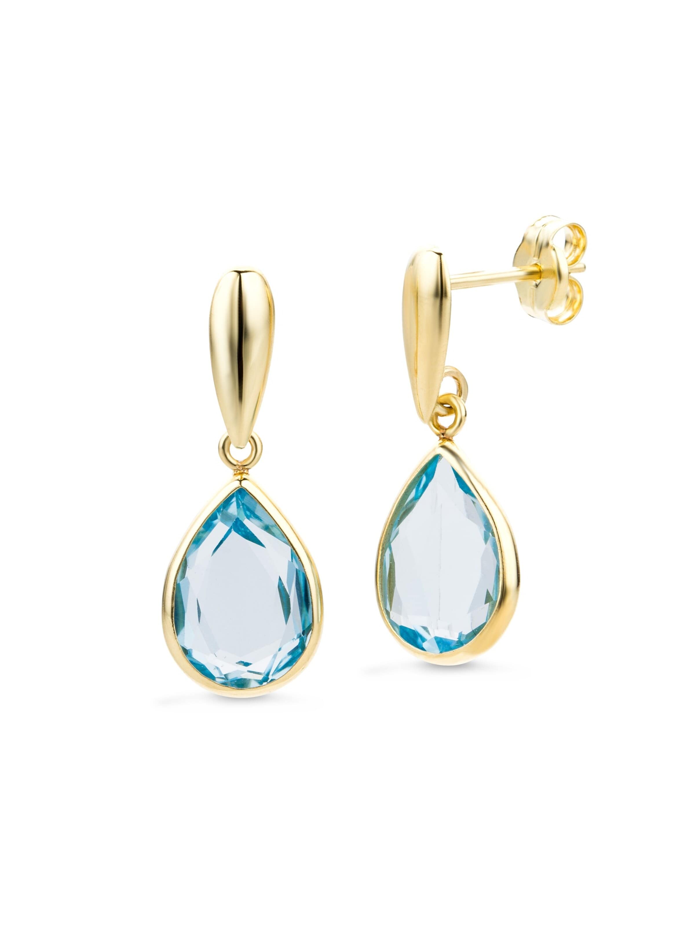 Boucles d'oreilles DIAMANT LETERNEL en or : devant