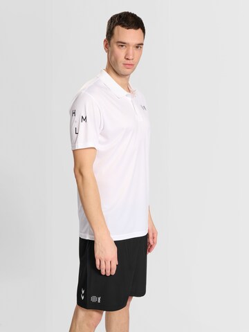 Hummel - Camiseta funcional 'Court' en blanco