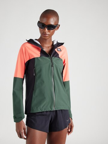 Veste outdoor 'Zaubernock' Maloja en vert : devant