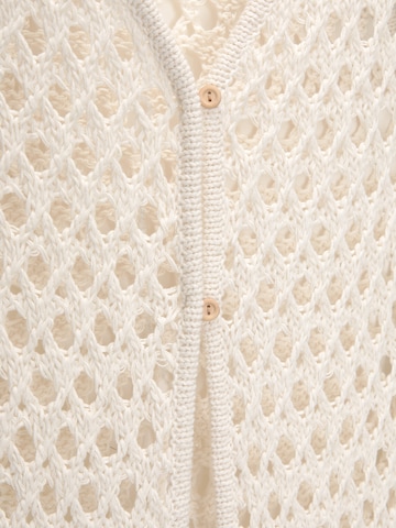 Pull&Bear Stickad väst i beige