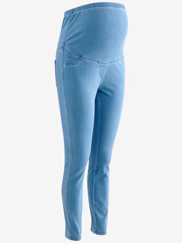Next Skinny Leggings 'Umstandsmode' in Blue
