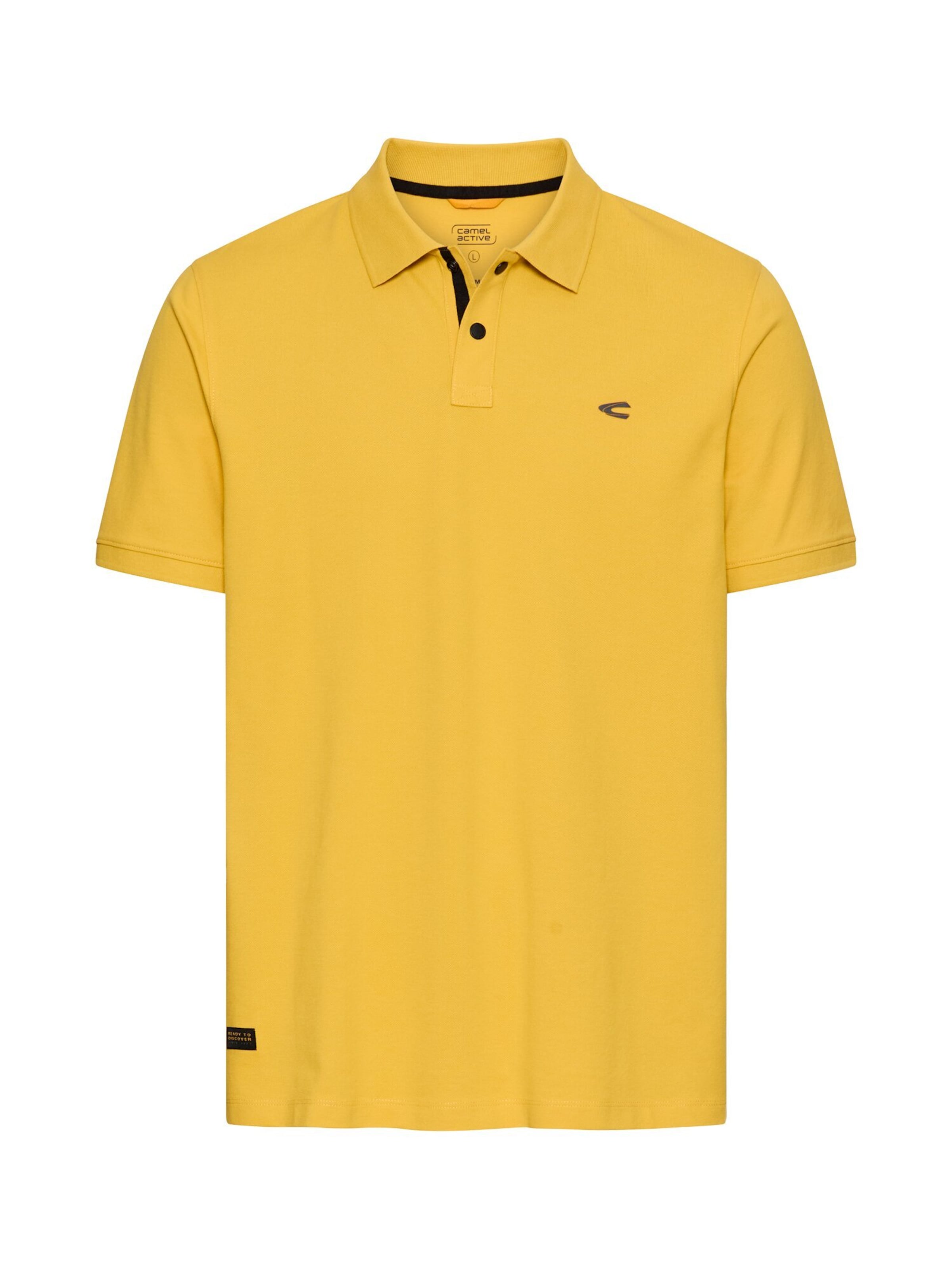 CAMEL ACTIVE Shirt in Yellow: front