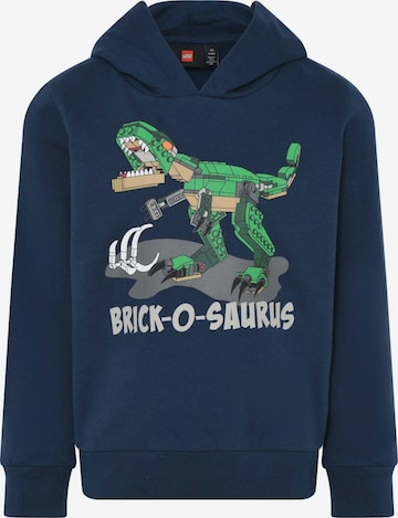 LEGO® kidswear Sweatshirt 'LWSTORM 714' in Blauw: voorkant