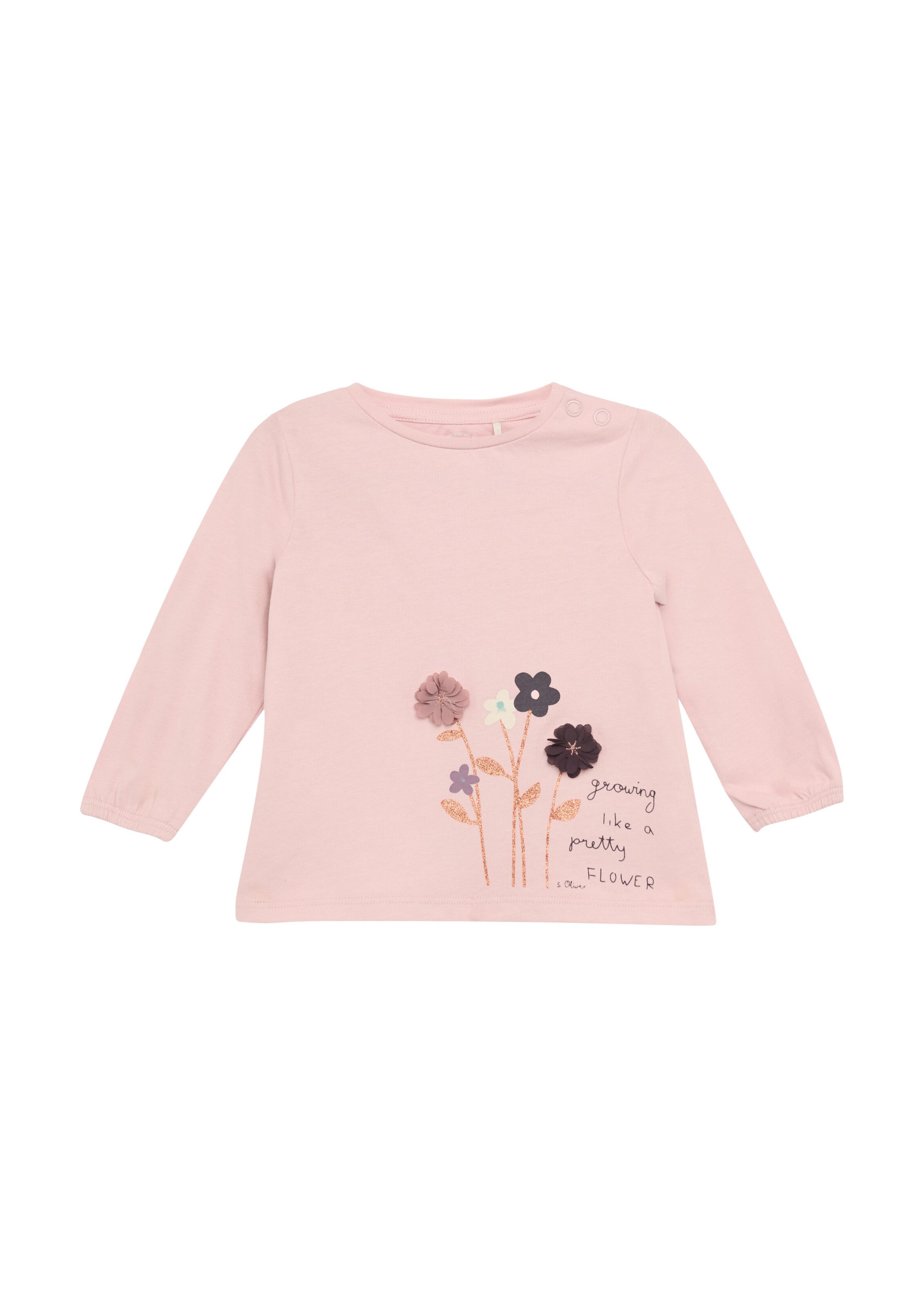 T-Shirt s.Oliver en rose : devant