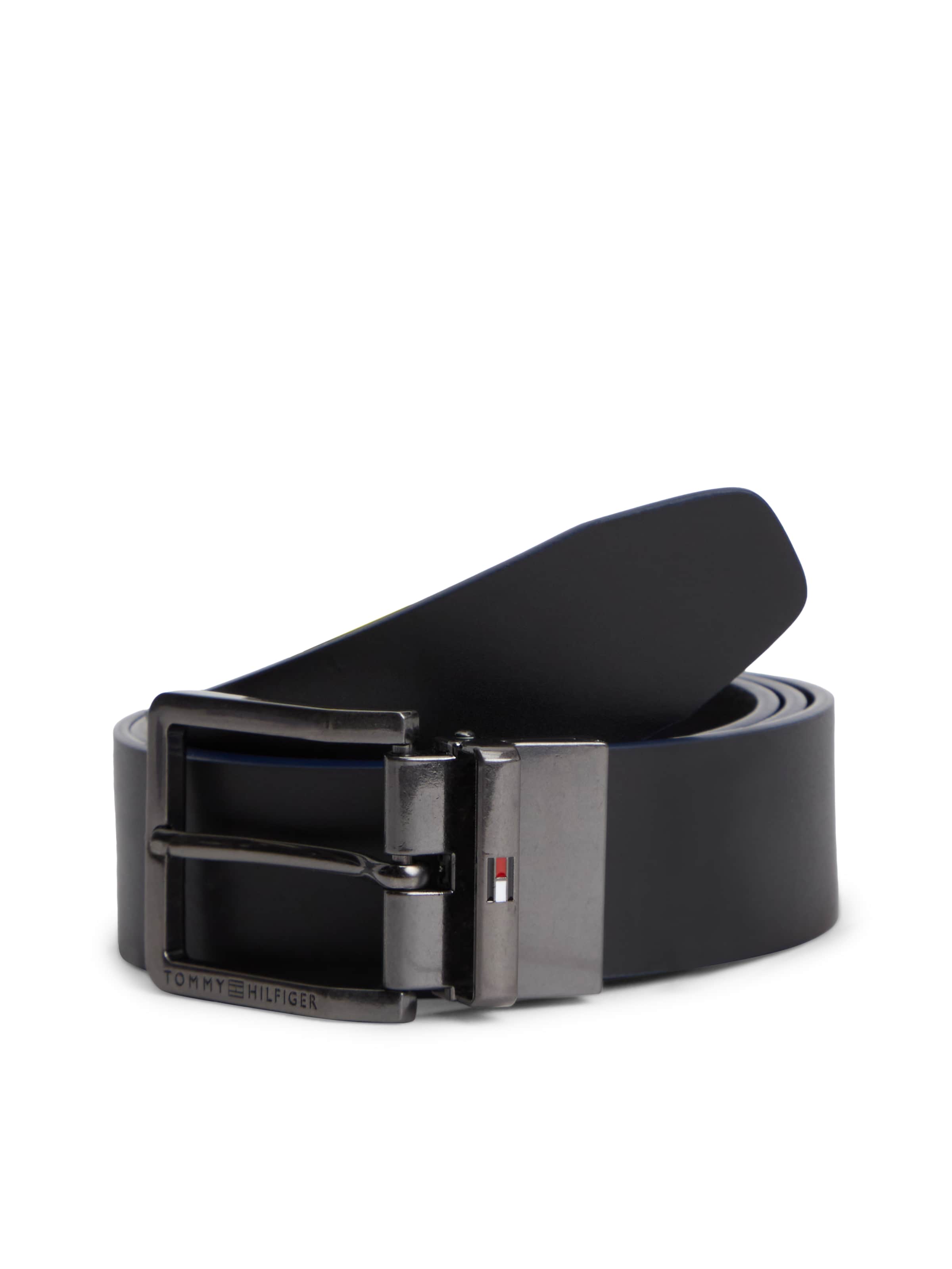 TOMMY HILFIGER Belt 'Oliver Rev 3.5' in Blue: front