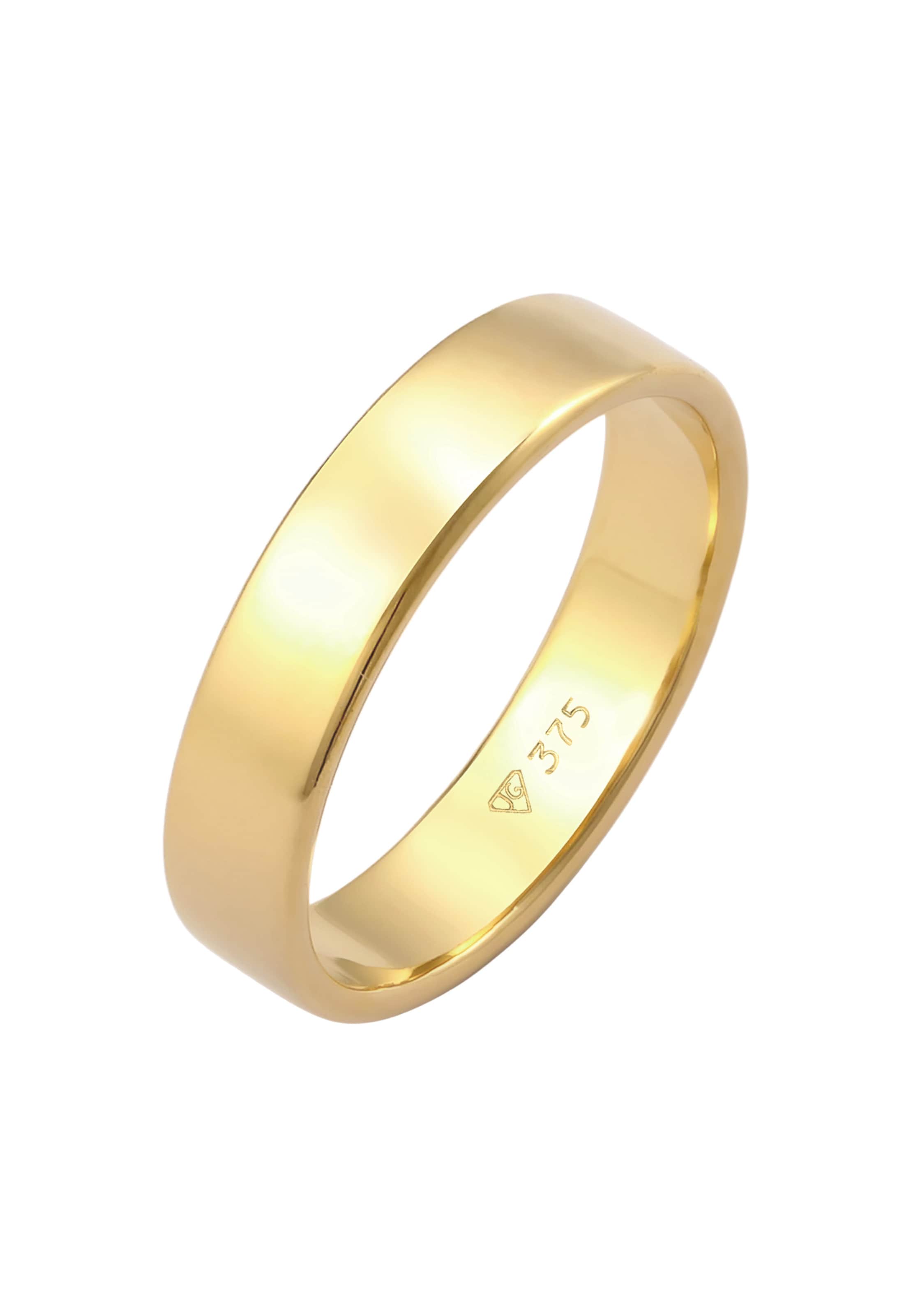 ELLI PREMIUM Ring in Gold: Vorderseite