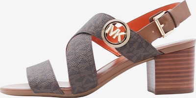 Sandalai 'VERA FLEX' iš MICHAEL Michael Kors, spalva – šokolado spalva / tamsiai ruda, Prekių apžvalga