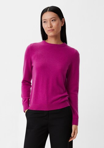 Pull-over COMMA en rose : devant