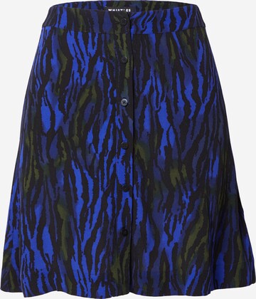 Whistles Skirt in Blue: front