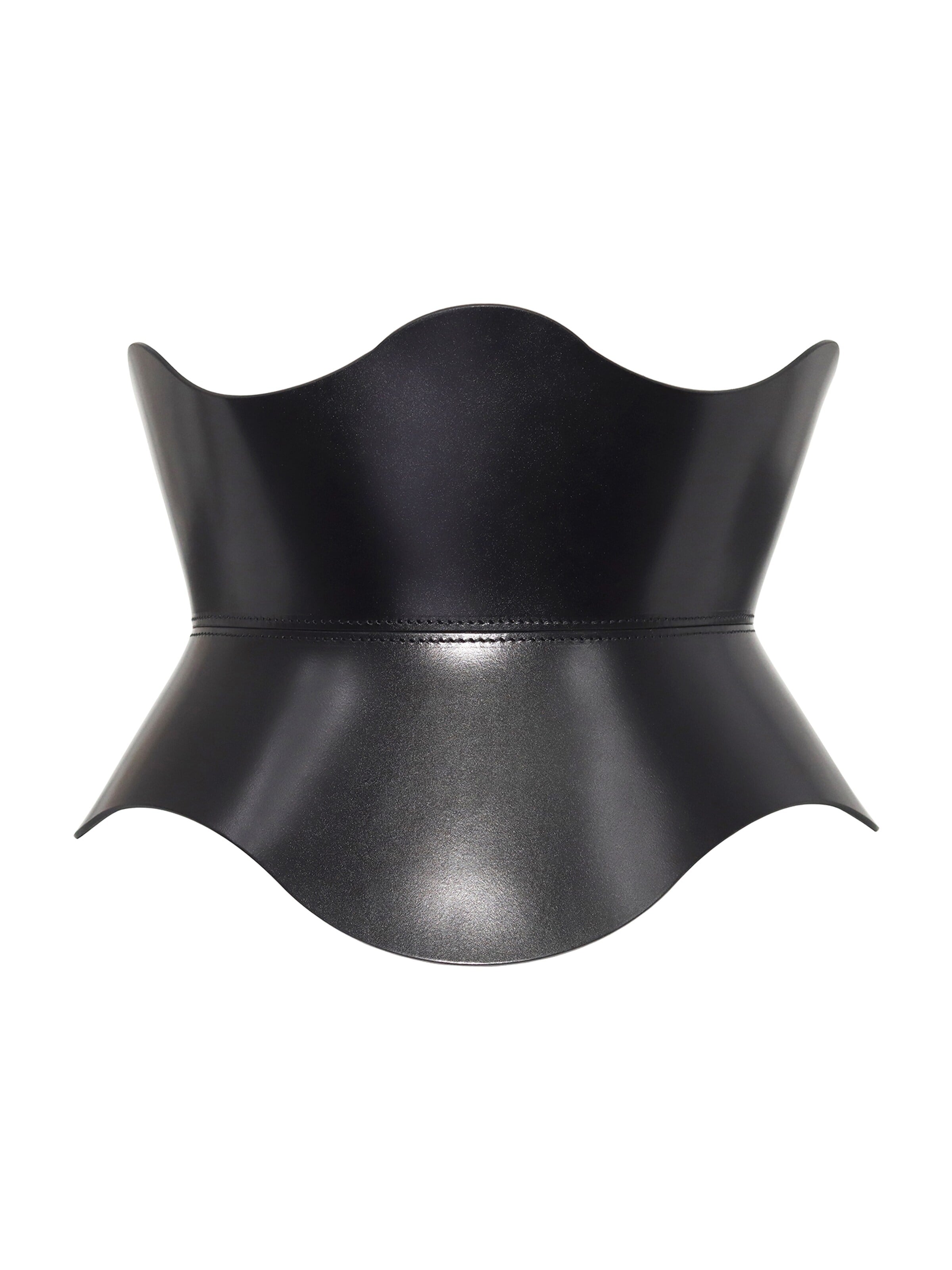 Haute Cuir - Cinturón en negro: frente