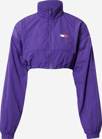 Tommy Jeans Between-season jacket in Purple: front