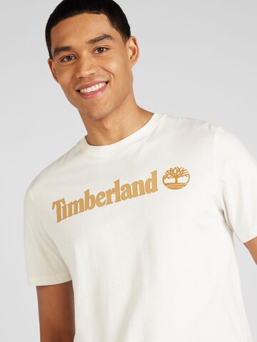 TIMBERLAND T-shirt i vit