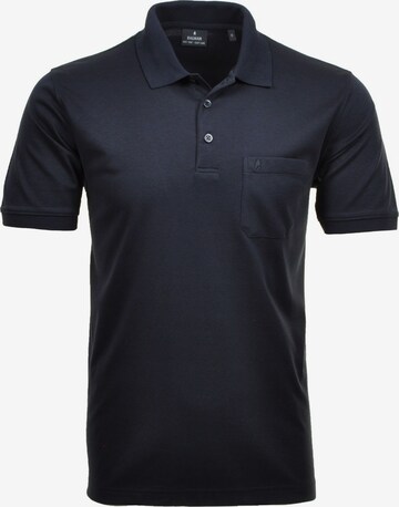 Ragman Shirt in Blauw: voorkant