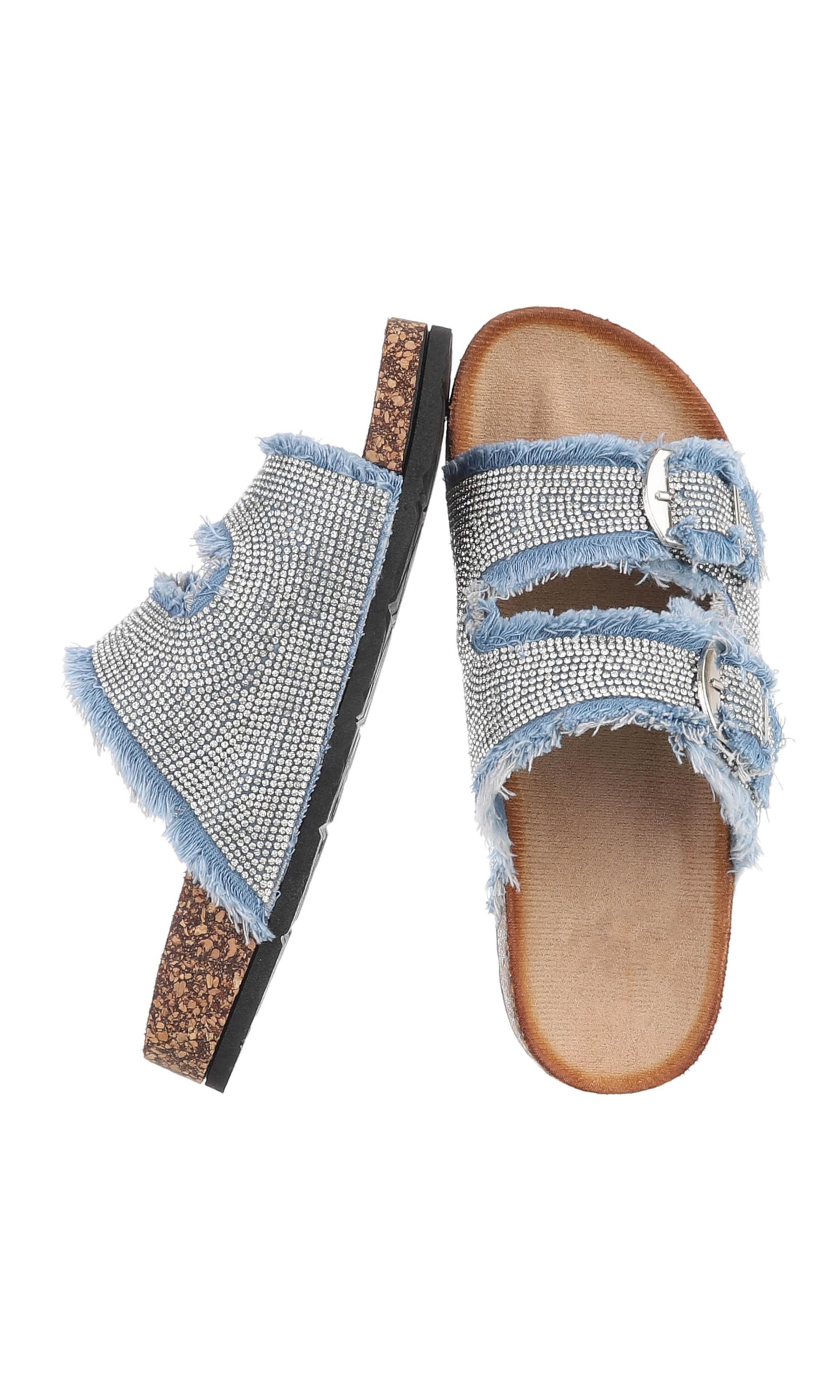 Ital-Design Mules in Blue
