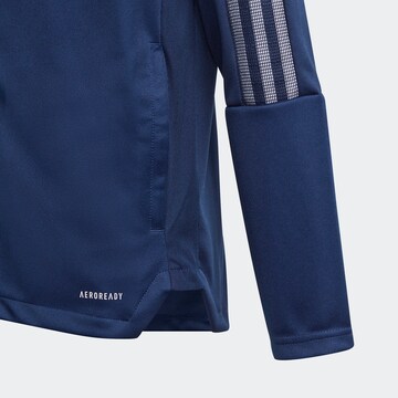 ADIDAS PERFORMANCE Skinny Sportjacke in Blau