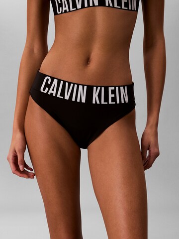 Bas de bikini 'Intense Power' Calvin Klein Swimwear en noir : devant