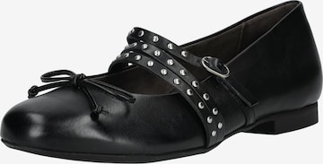 Ballerina con cinturino di Paul Green in nero: frontale