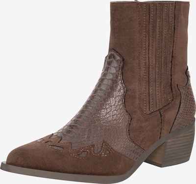 Salinyang Stiefelette in braun / dunkelbraun, Produktansicht