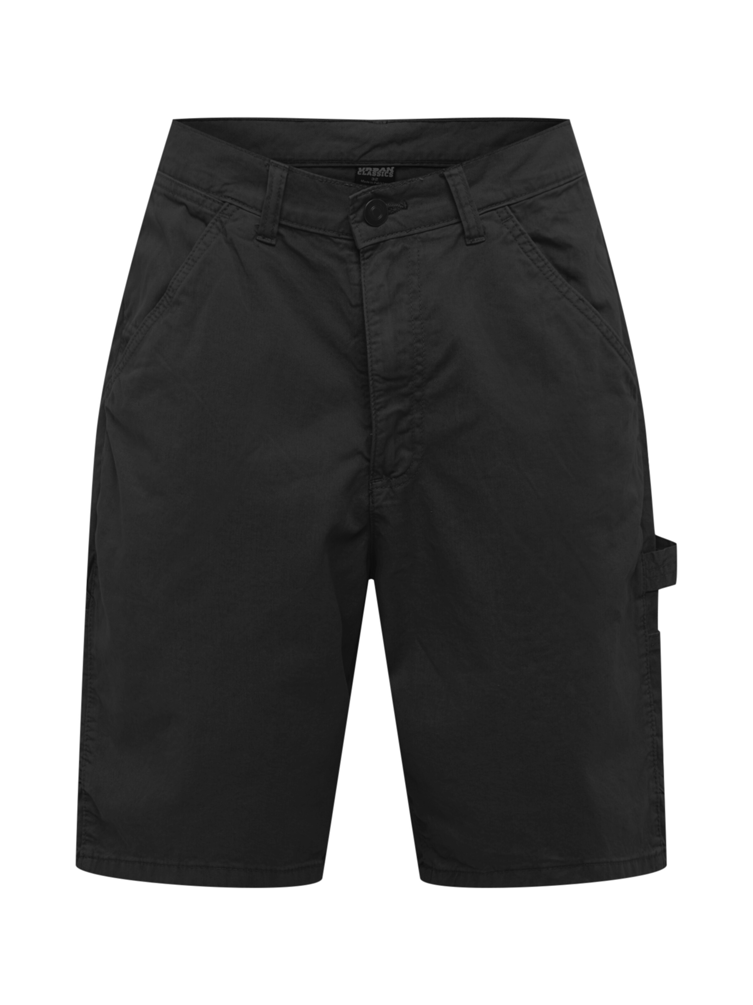 Pantaloni 'Carpenter' di Urban Classics in nero: frontale