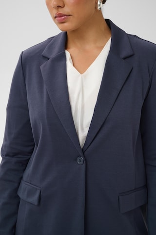 KAFFE CURVE Blazer i blå