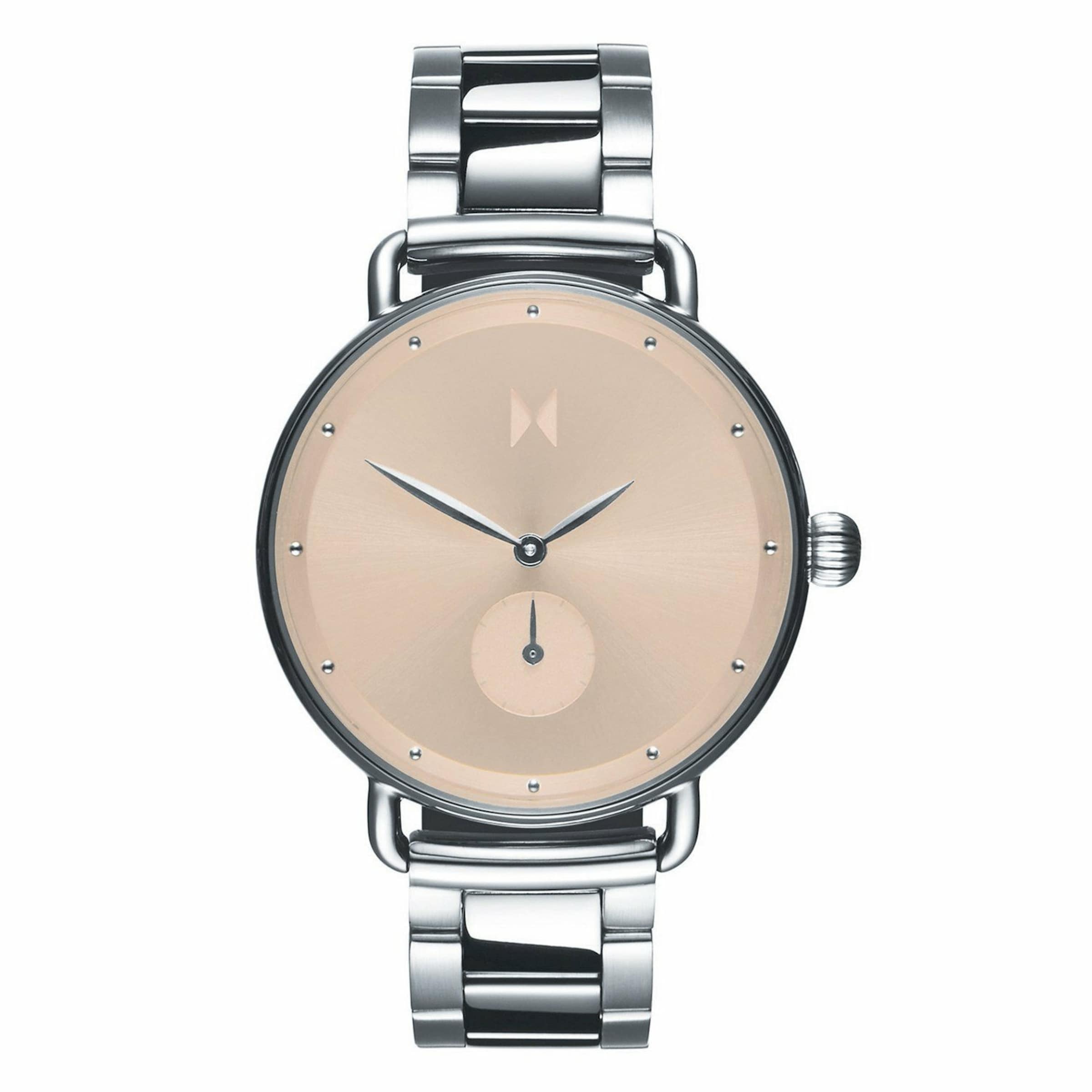 MVMT Uhr in Silber: Vorderseite