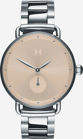 MVMT Uhr in Silber: Vorderseite