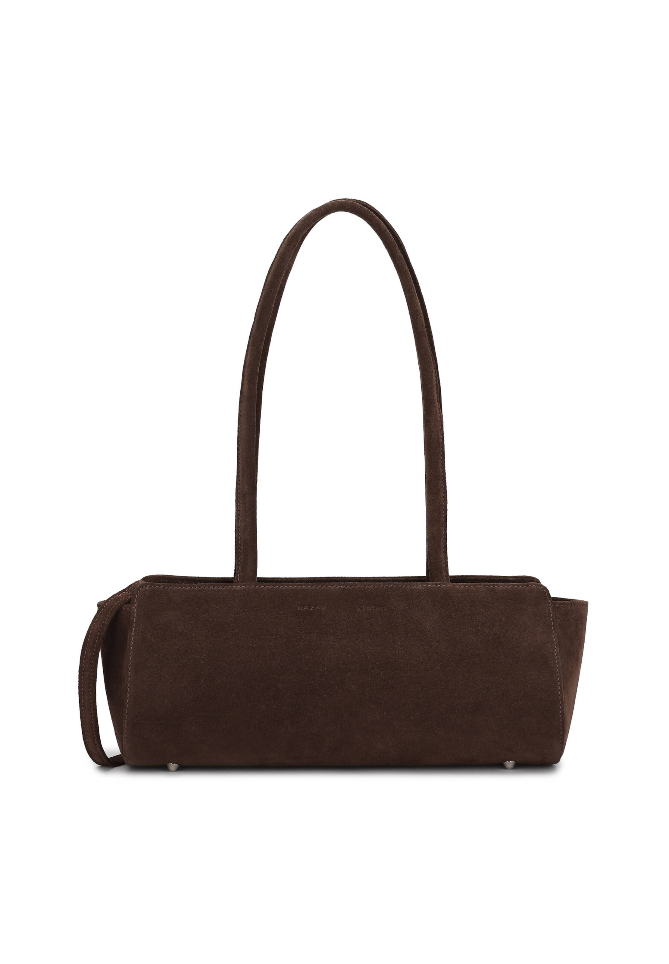Borsa a spalla di Kazar Studio in marrone: frontale