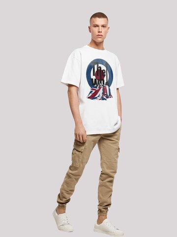 F4NT4STIC Shirt 'The Who Flag Blanket' in White