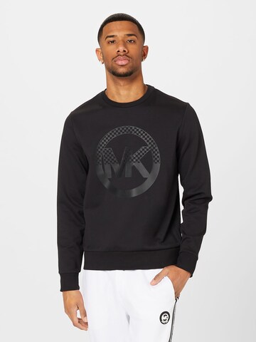 Sweat-shirt Michael Kors en noir : devant